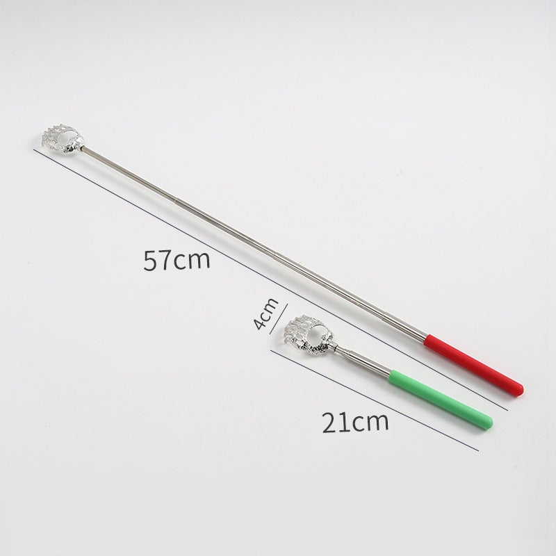 Stainless Steel Telescopic Old Man Le Scratch Device Does Not Ask For Back Scratch Device Itch Scratch - Image 3
