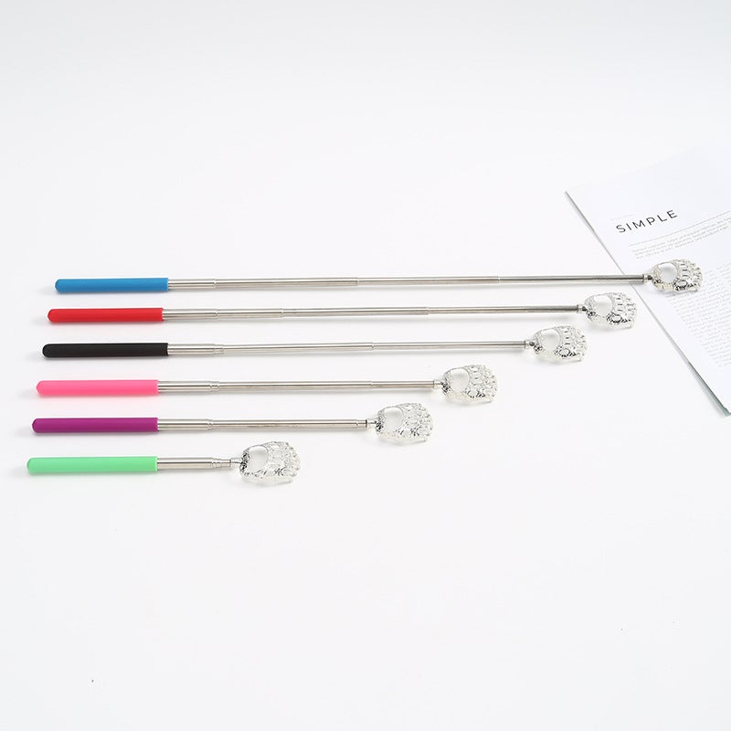 Stainless Steel Telescopic Old Man Le Scratch Device Does Not Ask For Back Scratch Device Itch Scratch - Image 4