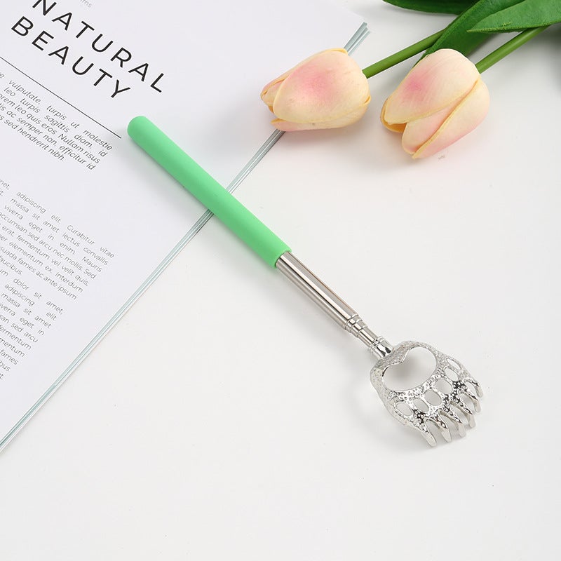 Stainless Steel Telescopic Old Man Le Scratch Device Does Not Ask For Back Scratch Device Itch Scratch - Image 1