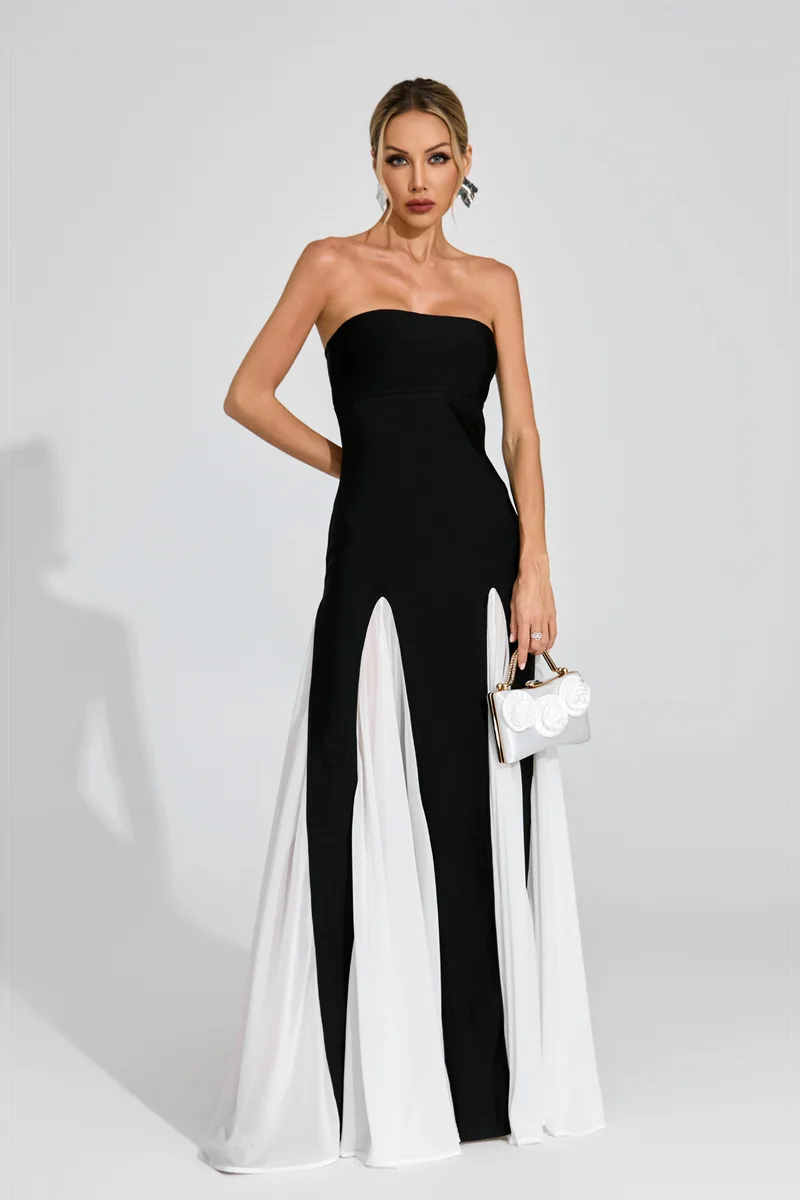 Catchall  Adonis  Strapless Maxi Dress for Women | Best Price UAE