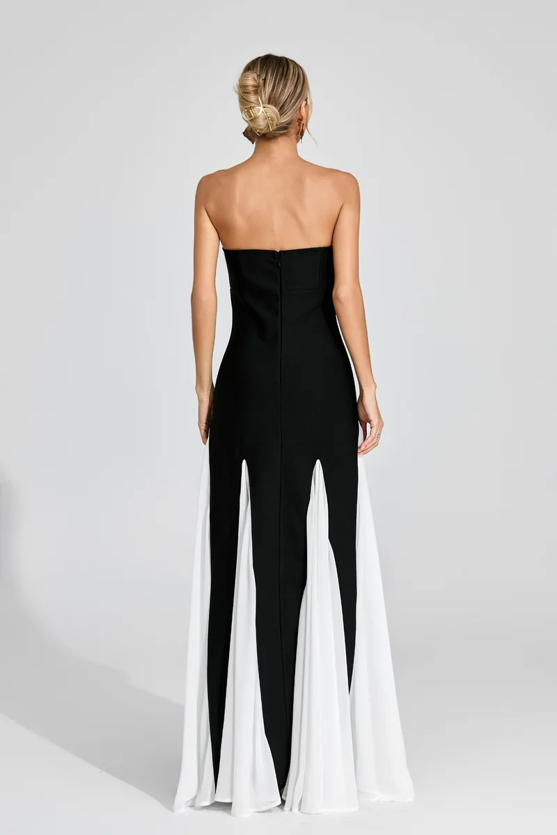 Catchall Adonis  Strapless Maxi Dress