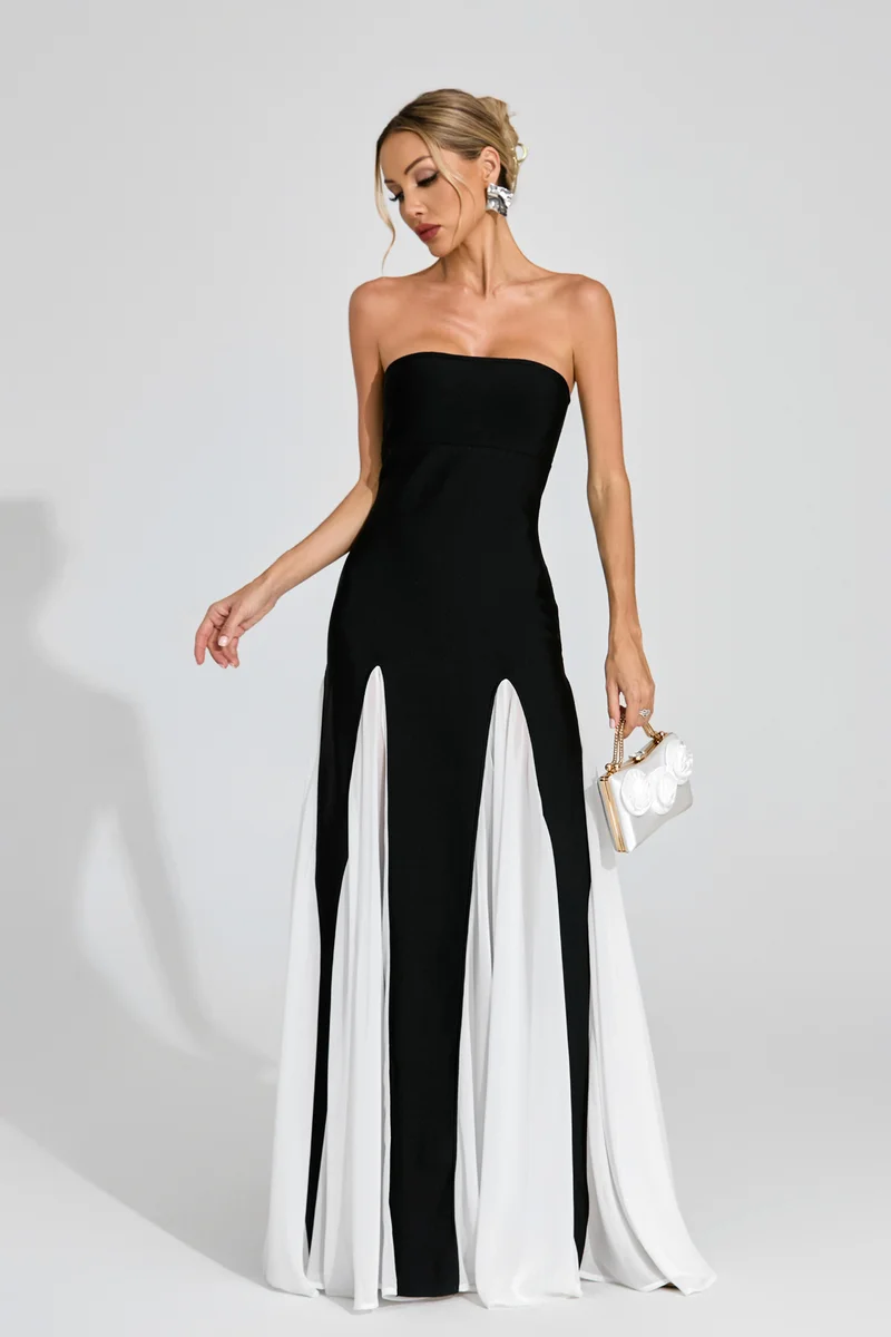 Catchall  Adonis  Strapless Maxi Dress for Women | Best Price UAE