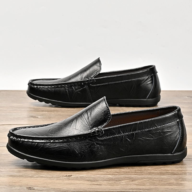 2024 Spring Large Size Men'S Casual Shoes, Popular Export Item, Men'S Slip-On Loafers, One-Piece Dropshipping - Image 1