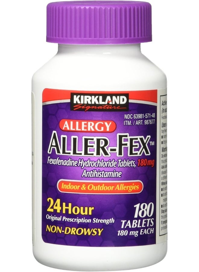 Kirkland Signature Aller-Fex, 180 Mg 180 Tablets