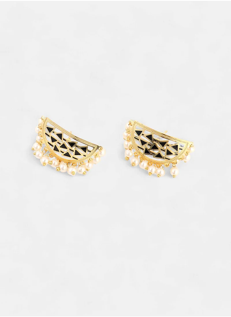 SOHI Pearls Beaded The Hafsa Studs