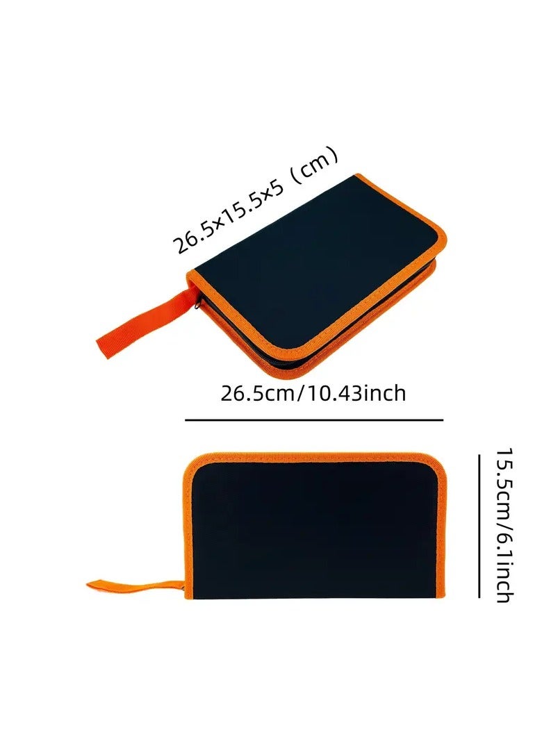 اكس برو 5 مجموعة أدوات إصلاح الأجهزة الإلكترونية مع مكواة بدرجة حرارة قابلة للتعديل بقوة 60 وات، ومقياس متعدد رقمي، ومقبض من مادة البولي فينيل كلوريد غير قابل للانزلاق، ومقبس قياسي أوروبي مزود بالطاقة 220-240 فولت وأدوات إصلاح دقيقة لصيانة الدوائر - Image 5