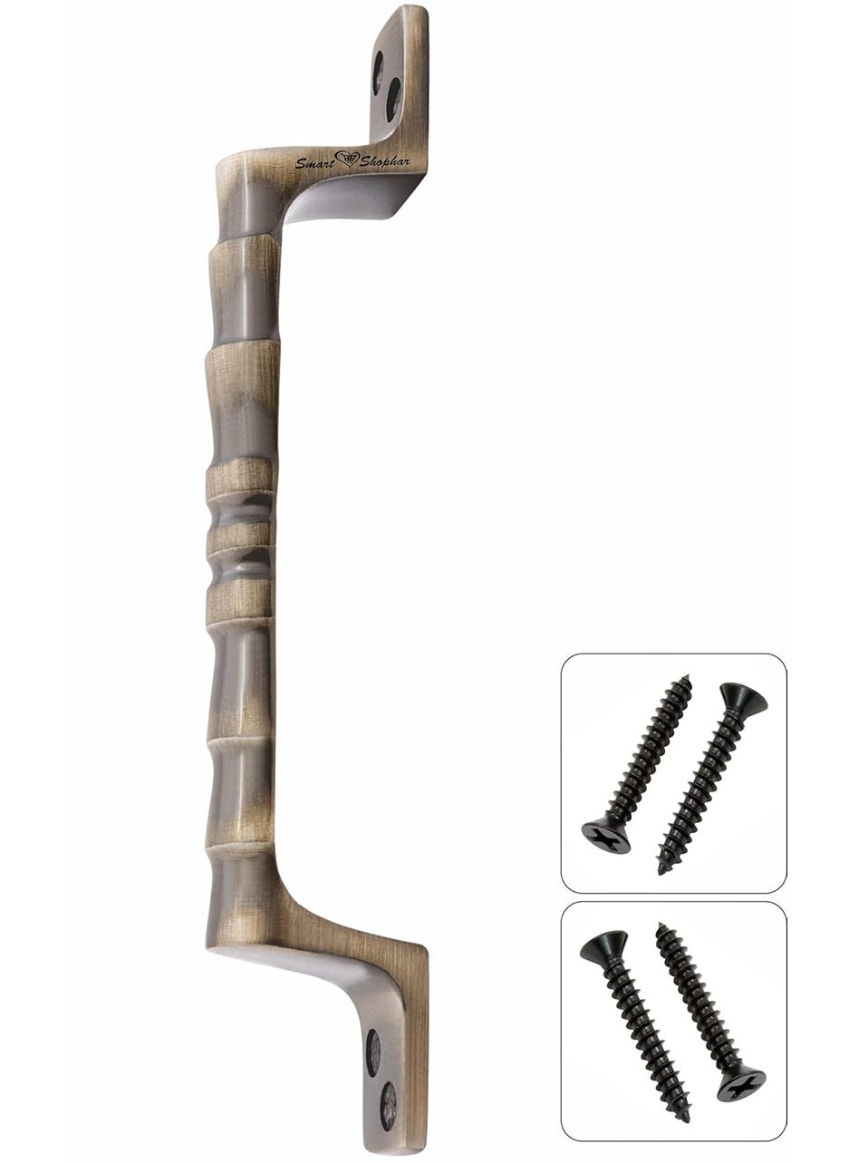 SMART SHOPHAR SMART SHOPHAR Aluminium Alloys Jaguar Cabinet Handle 12 Inches Antique Pack of 4 Vintage StyleUserFriendly InstallationDurable ConstructionEnhances Cabinet Aesthetics  - Image 4