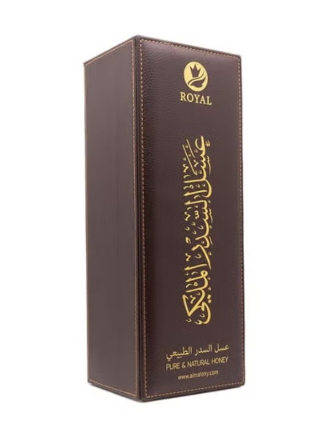 الملكي رويال عسل السدر الإماراتي مع حقيبة جلدية 1 كغ – هدية فاخرة - Image 3