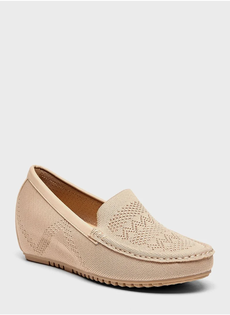 شو اكسبرس Essential Flat Moccasins
