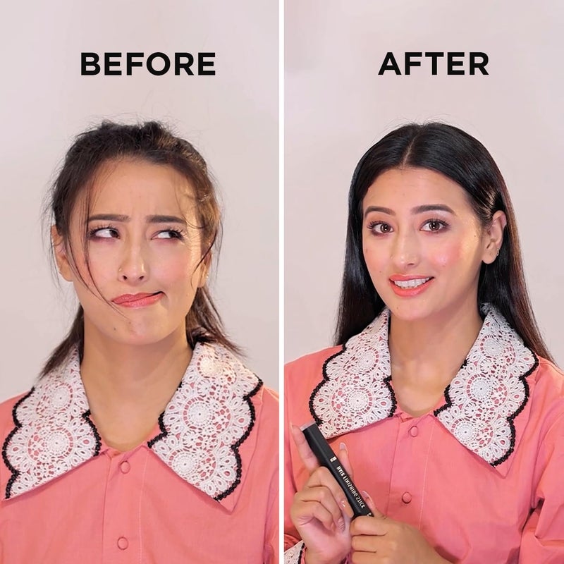 Orgatre Hair Finishing Stick For Frizzy Hair Anti Flyaway For Smooth NonGreasy And NonSticky Look Hair Finishing Cream To Fix Fizzy Baby Hairs Pack Of 3Unscented3 Count - Image 2