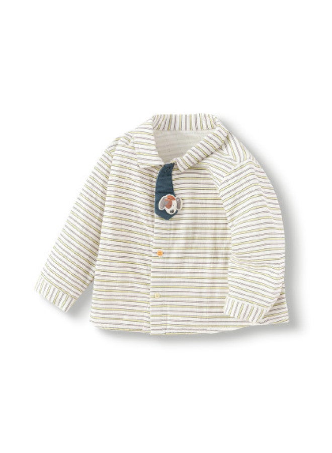 balabala Baby Shirt Boys' Top 2025 New Spring Collection Gentleman Style - Image 1