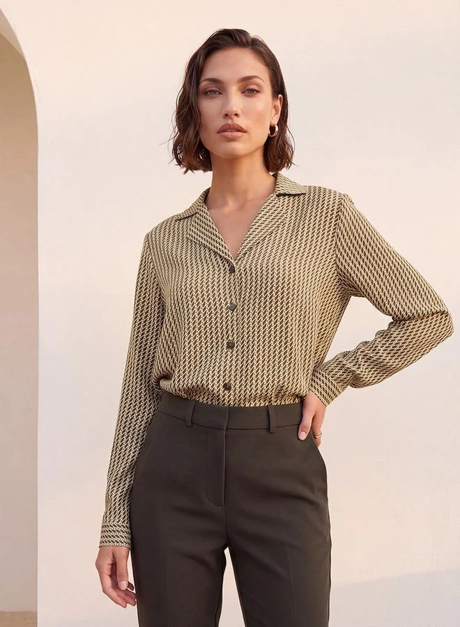 سبلاش فيڤ Smart Shirt with Notch Collar