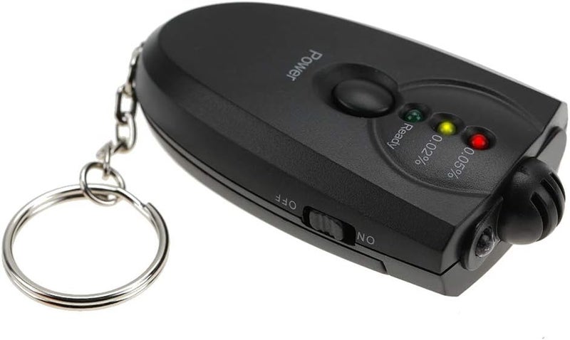 klarako Keychain Breathalyzer, Professional-Grade Accuracy Breathalyzer to Tester, Mini Portable Led Keychain Alcohol for Personal and Professional Use - Image 4
