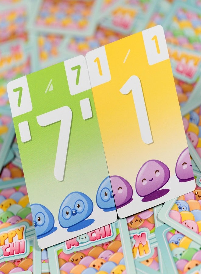 Asmodee Happy Mochi Card Game (Eco-Blister) - Fast-Paced Strategy Game for Kids & Families with Colorful Effects & Cute Mochi Characters, Ages 8+, 2-6 Players, 20 Minute Playtime - Image 3