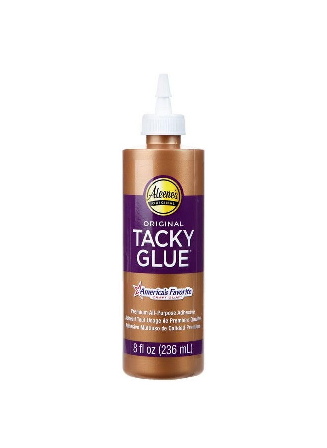 Aleene's All Purpose Tacky Glue, 8-Ounce  - Image 1