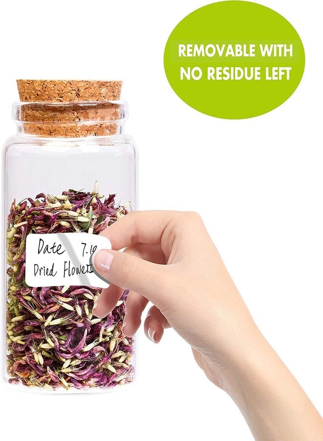 True-Ally ملصق لاصق ذاتي أبيض لؤلؤي من ترو-ألي، 50 × 25 مم، مقاوم للماء، غير قابل للتمزق - بوليستر لامع فاخر - 2 × 1 بوصة × 2 × 50 مم × 25 مم - 2000 ملصق/لفة - لطباعة الباركود (يلزم شريط) (عبوة من قطعة واحدة) - Image 4