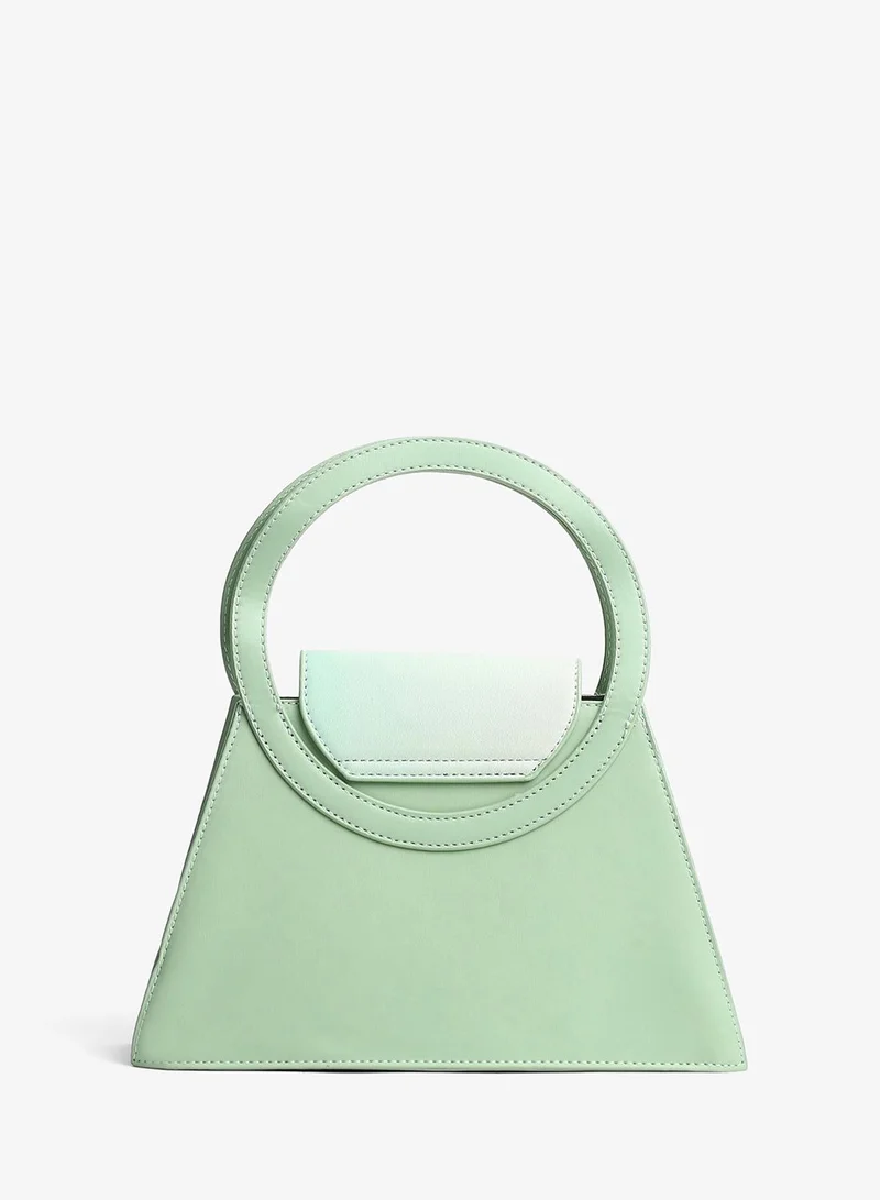 Haute Sauce  Colour block Magnet Lock Regular Vegan Leather Hand Bag For Women for Women | Best Price UAE