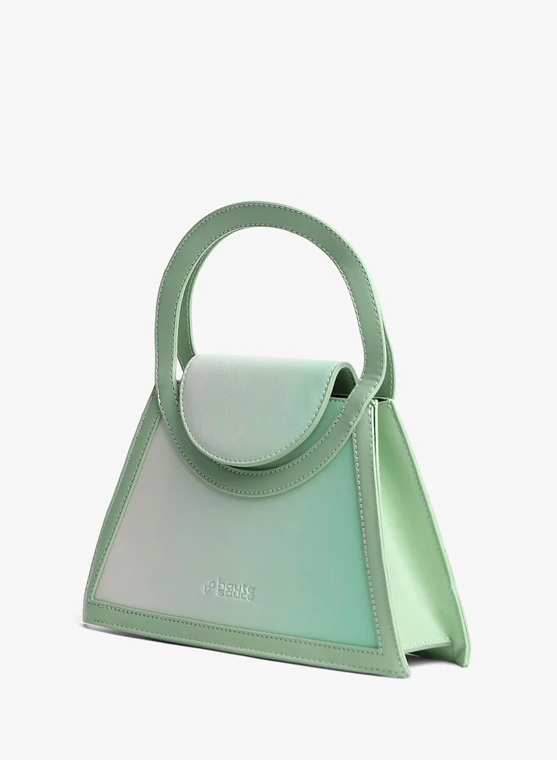 Haute Sauce  Colour block Magnet Lock Regular Vegan Leather Hand Bag For Women for Women | Best Price UAE