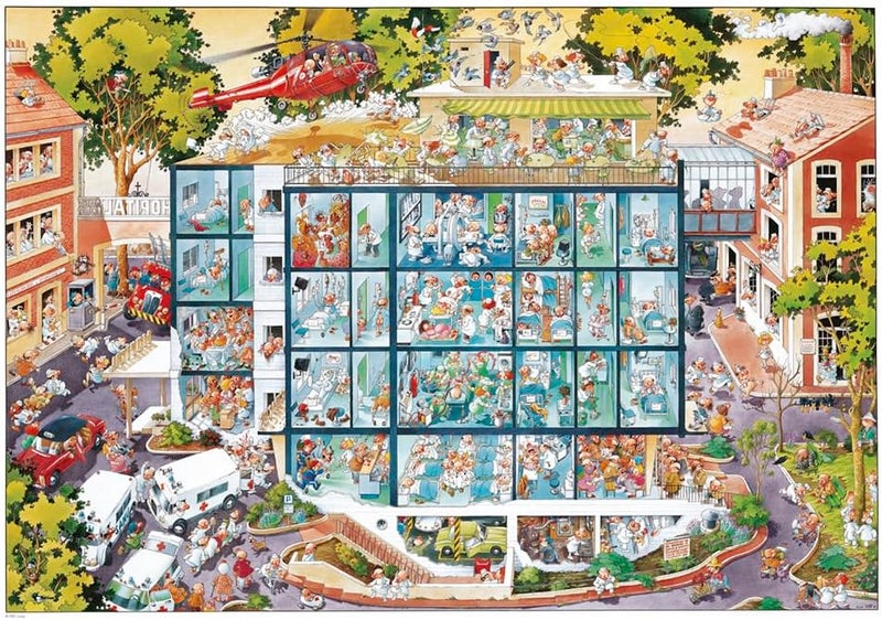 HEYE Loup Emergency Room Jigsaw Puzzle - 2000 Pieces - Image 4