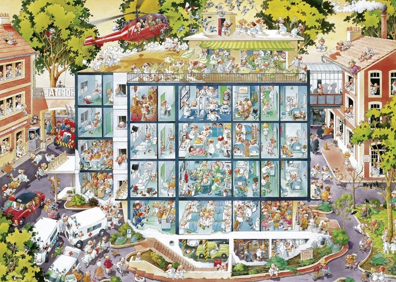 HEYE Loup Emergency Room Jigsaw Puzzle - 2000 Pieces - Image 3