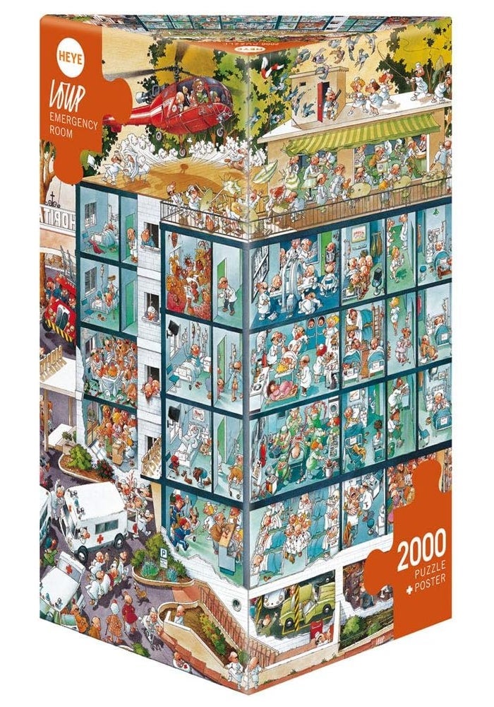 HEYE Loup Emergency Room Jigsaw Puzzle - 2000 Pieces - Image 1