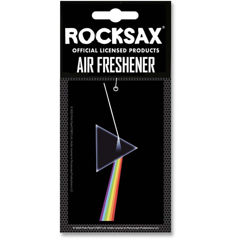 Rocksax Pink Floyd Darkside Hanging Air Freshener LongLasting Vanilla Car Air Freshener for Home Office DoubleSided Print Rock Band Memorabilia Car Fresheners - Image 3