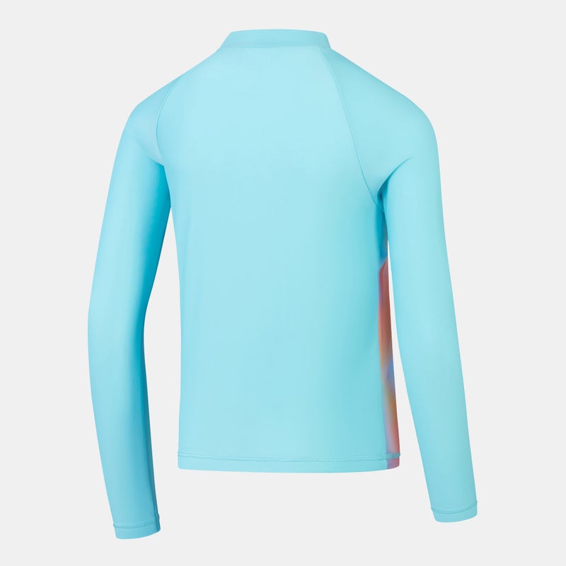 speedo Kids' Printed Long Sleeve Swimming Rashguard - Image 2