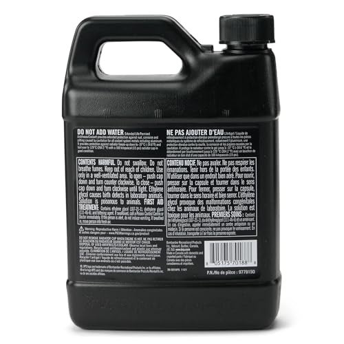 Ski-Doo Can-Am OEM XPS Extended Life Pre-Mixed Coolant (Orange) - 1 Quart, 9779150 - Image 2