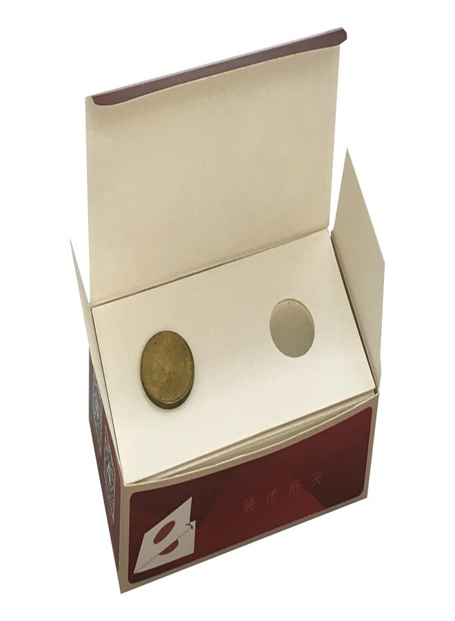 PCCB MINGT 100PCS White Cardboard Coin Holder Protector Display Storage Coin Flips Holder Card 2x2 for Coin Collection Supplies and Collecting (17.5 MM) - Image 3