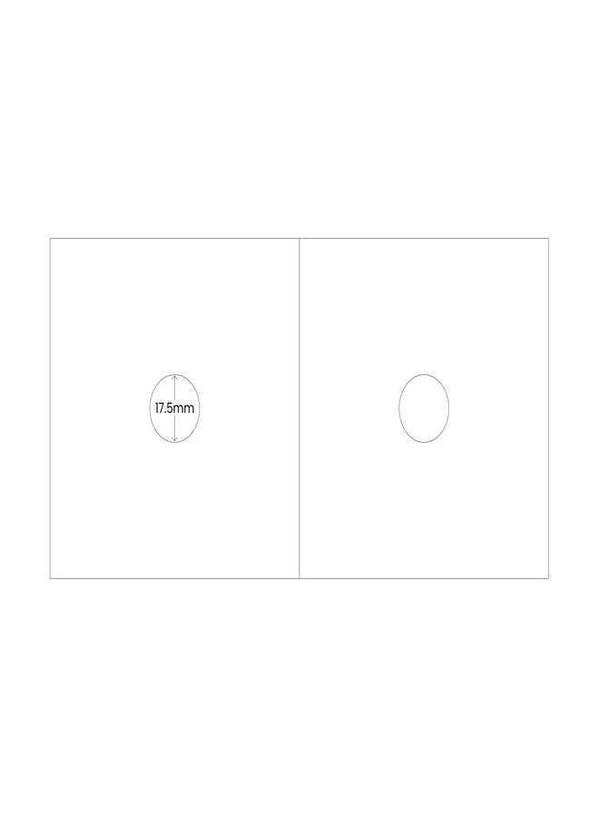 PCCB MINGT 100PCS White Cardboard Coin Holder Protector Display Storage Coin Flips Holder Card 2x2 for Coin Collection Supplies and Collecting (17.5 MM) - Image 2
