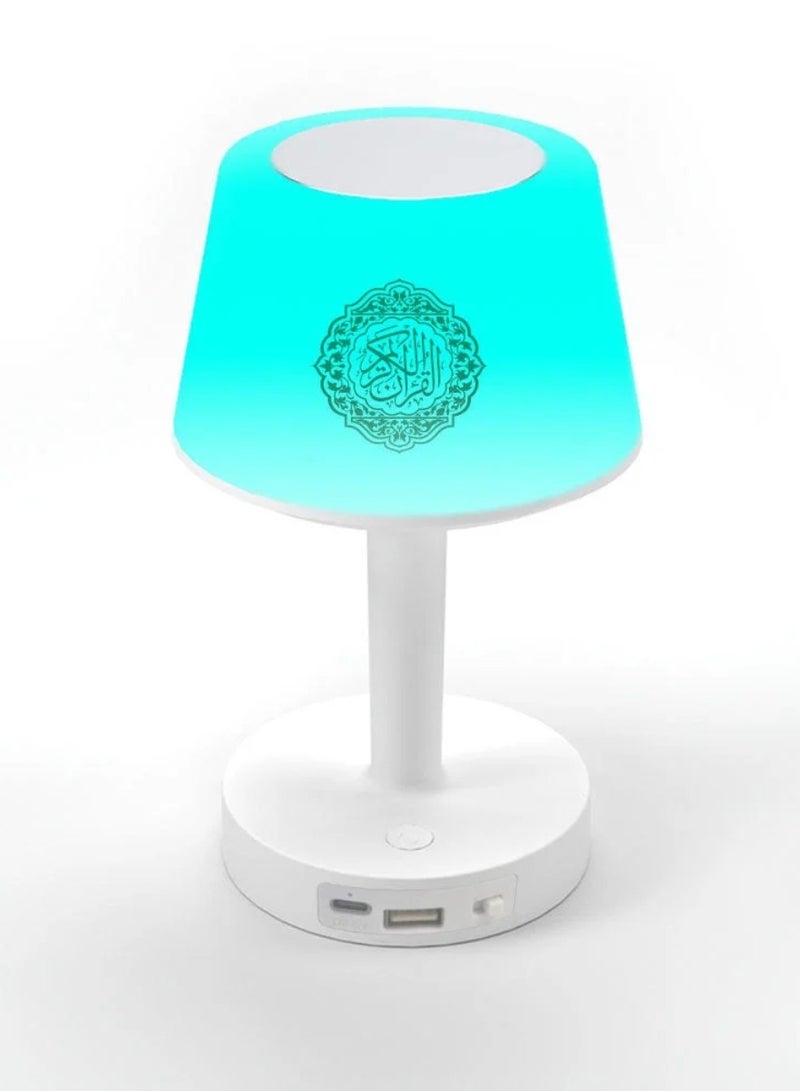 DIGI CORE Table Lamp Quran Speaker Muslim Bluetooth Speaker Digital APP And Remote Control Night Light Desk Lamp For Kids And Adults Ramadan Gifts Home Decoration Table Lamp Quran Lamp - Image 4