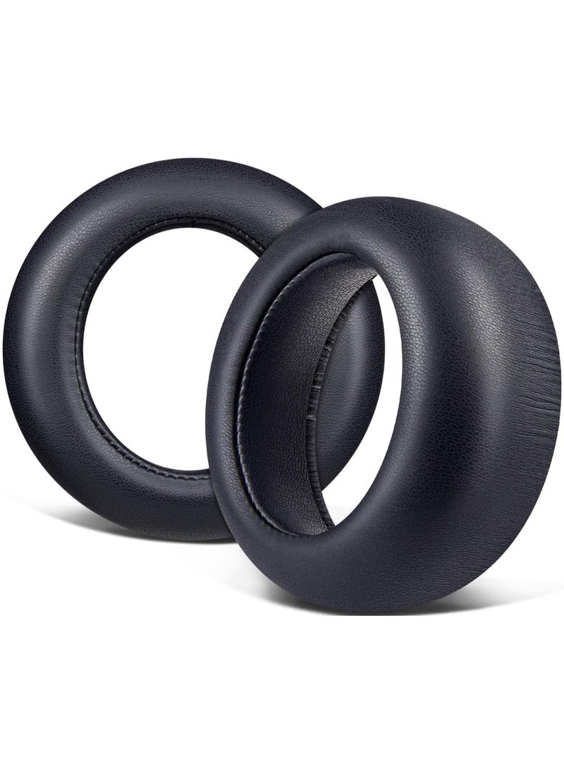 1pair Earpads Cushions Headphone Ear Pads for Sony PlayStation PS5 Pulse Elite Wireless Headset Noise Isolation Cushions Cover Earmuff Replacement (Leather Replacement Ear Pads) - Image 1