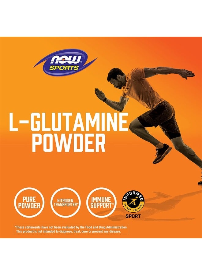 now Sports Nutrition, L-Glutamine Pure Powder, Nitrogen Transporter*, Amino Acid, 6-Ounce - Image 4