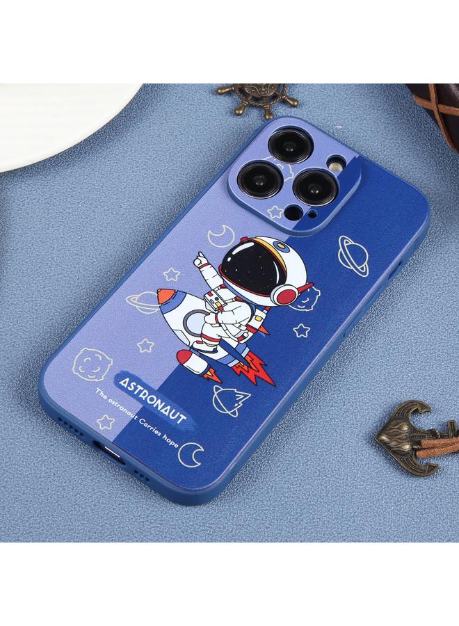 Zaboon Case For iPhone 11 Pro Color Contrast Astronaut Pattern TPU Phone Case - Image 2