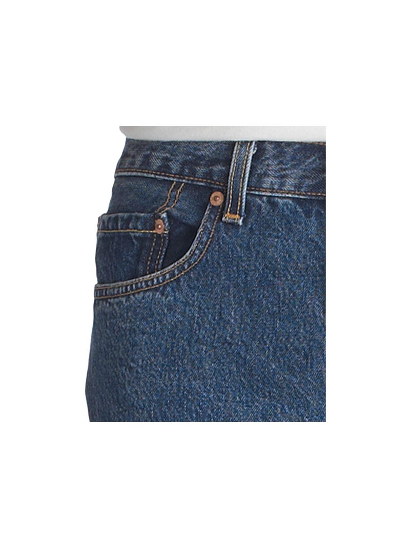 Levi's Men's 501 Original Fit Jeans (Also Available in Big & Tall), (New) Dark Stonewash, 42W x 32L - Image 3