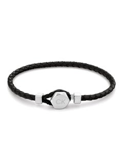 CALVIN KLEIN CALVIN KLEIN JEWELRY LATCH MENS LEATHER BRACELET - 35000260  - Image 1
