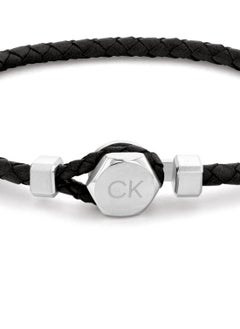 CALVIN KLEIN CALVIN KLEIN JEWELRY LATCH MENS LEATHER BRACELET - 35000260  - Image 2