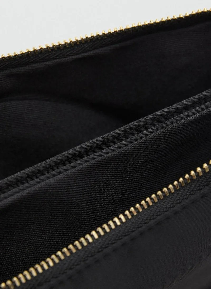 مانجو Nylon Purse With Zip