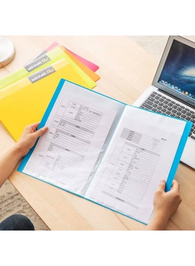 Holder for storing important documents. A4 holder with 30 pockets. Material: Plastic. Available in various colors. Size: 31*45 cm. Quantity: 10 - Image 2
