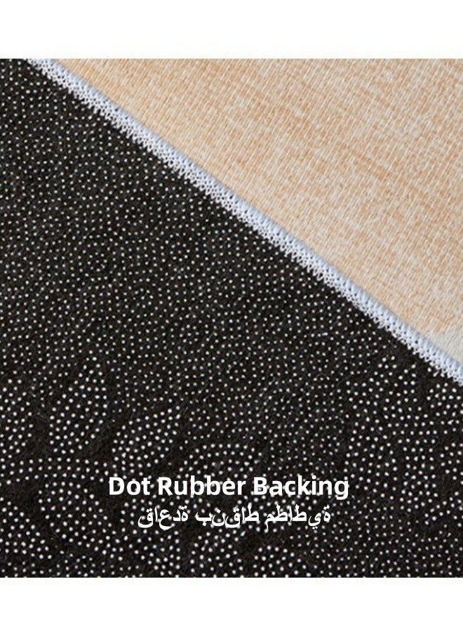 SHABILI Polyester Doormat Welcome Mat Entryway Rug Floor Mat 50x80cm for Indoor Bathroom Kitchen Living Room Bedroom Women Lady Front Door Decor Non-slip Durable Soft Surface - Image 3