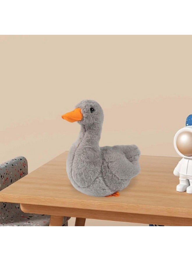AVSHUB AVSHUB Soft Toys for Kids Cute Duck Super Soft Toy | Ideal Gift for Girls/Kids | Stuffed Plush Animal | Ideal for Birthdays & Special Occasions (Size: 30 cm) (Grey) - Image 3