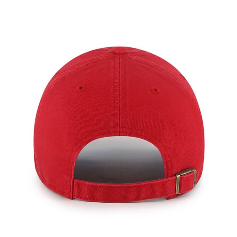 47 '47 New York Yankees Ballpark Clean Up Dad Hat Baseball Cap - Red/Blue Bottom, Red, White, Blue - Image 3