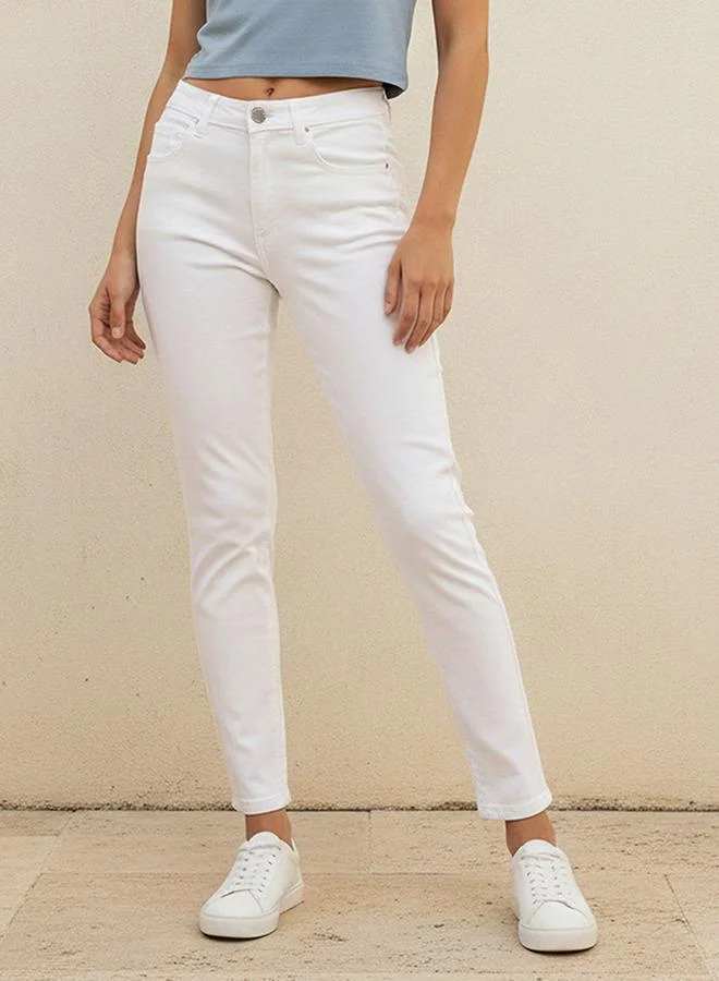 Mid Rise Skinny Fit Jeans