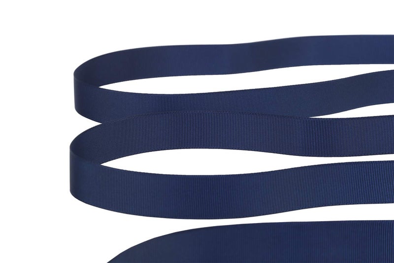 Ribbonitlux 1" Wide Solid Grosgrain Ribbon 25 Yards (370-Navy ）, Set for Gift Wrapping, Party Decor, Sewing Applications, Wedding and Craft - Image 3