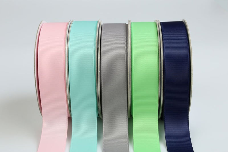 Ribbonitlux 1" Wide Solid Grosgrain Ribbon 25 Yards (370-Navy ）, Set for Gift Wrapping, Party Decor, Sewing Applications, Wedding and Craft - Image 4