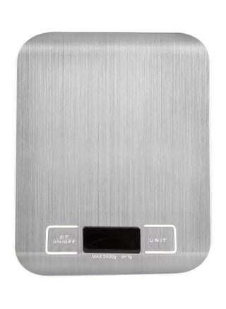 Digital Kitchen Scale with LCD Display Silver - pzsku/Z7FF92F11B23B14983654Z/45/_/1694250826/ce8bc589-76d5-4afe-80ca-fa9cf7c6a9a6