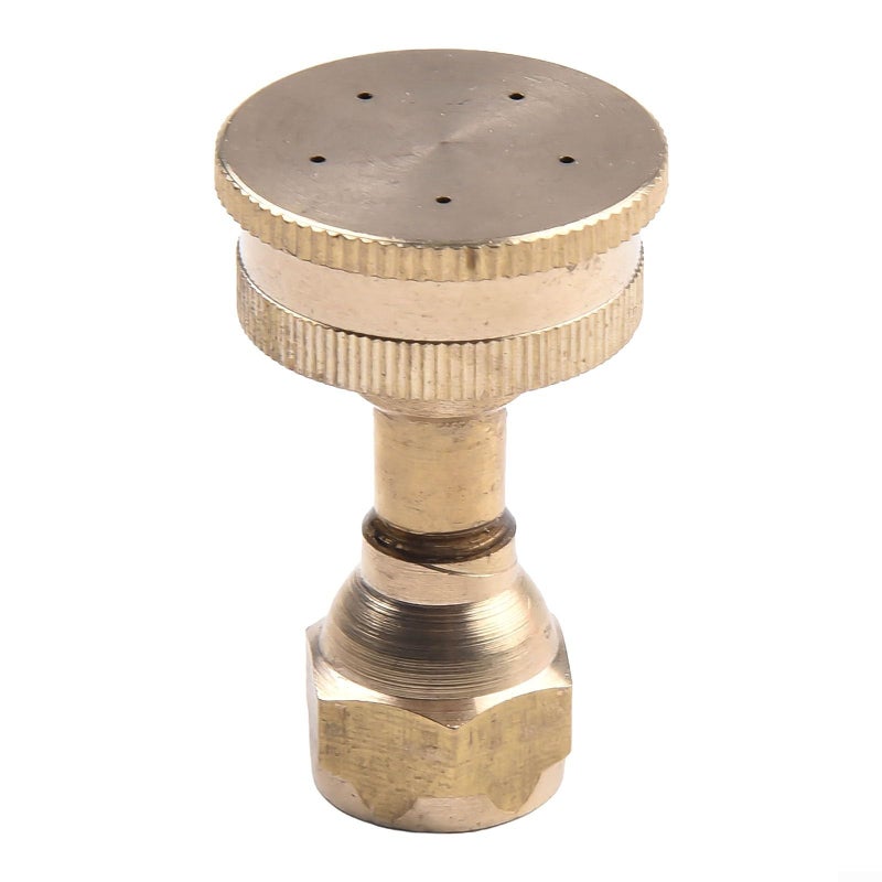 Brass Adjustable Spray Nozzle 5 Hole M14 Hose Fitting High Pressure Atomization Garden Irrigation - Image 2