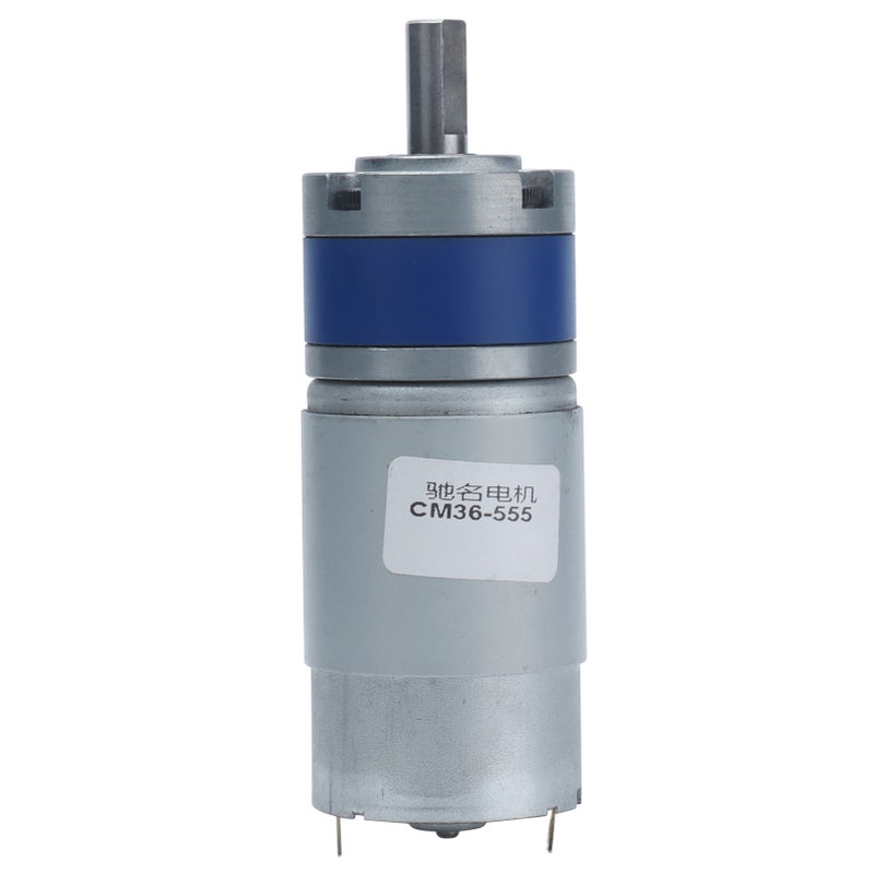 Planetary Gear Motor Reduction Stable Performance Large Torsion Low Noise DC Gear Motor 24V for Home Office Robots120RPM - Image 2