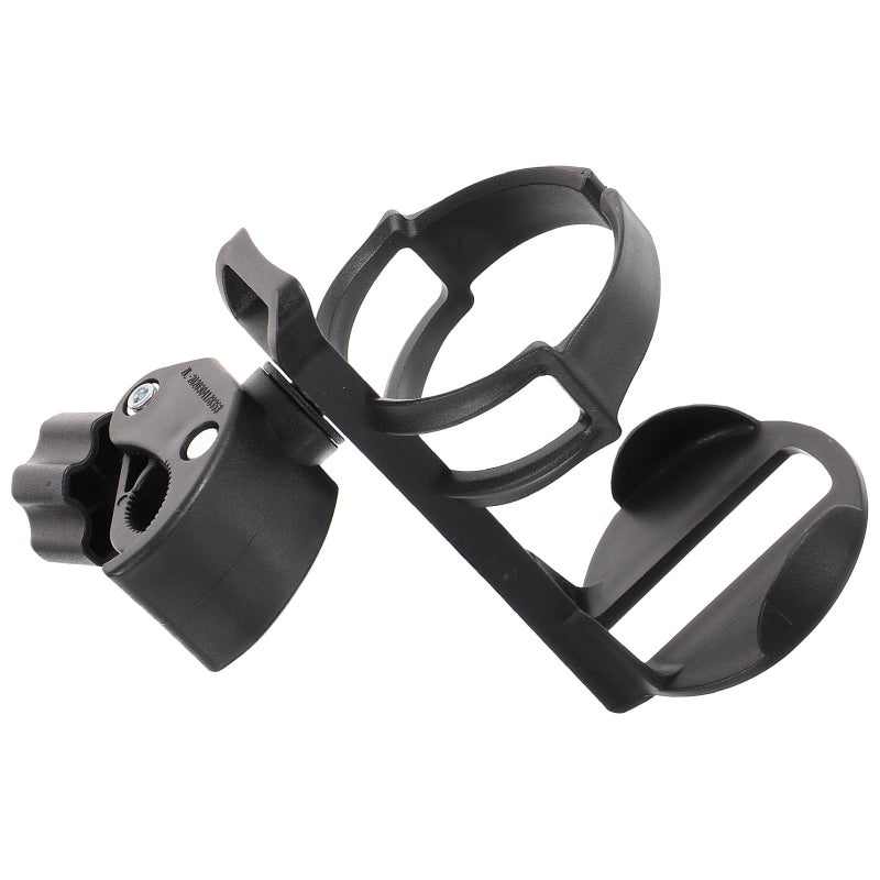 Universal Walker Cup Holder with Adjustable Strap for Stroller Bicycle and Mobility Aids - Image 2