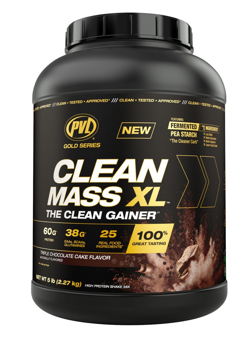PVL Gold Series - Clean Mass XL 2.27 Kg Triple Chocolate Cake